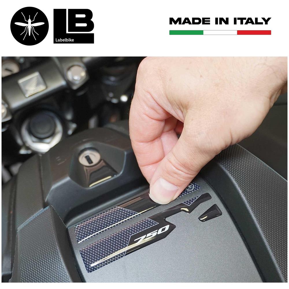 Adesivo 3D Chiave Nc750 Compatibile Con Honda Nc750X 2021 Sportello Portaoggetti - Foto 3