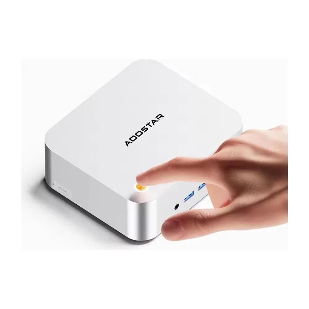 MACO Mini PC AMD Ryzen 7 Pro 6850H 8C16T 24GB LPDDR5 1TB SSD USB4 WiFi6 2.5G LAN Quad Display Computer da gioco - Foto 4