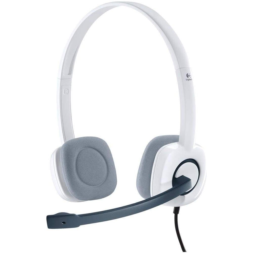 H150 Cuffie Stereo con Microfono Cavo 1.5 M Jack 3.5 mm - Bianco - Foto 17