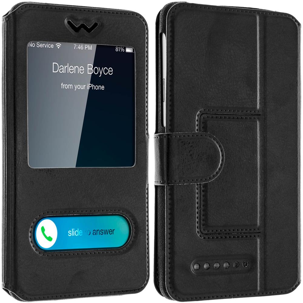 Custodia Stand Doppia Finestra Universale Taglia 3xl - Nera - Foto 1