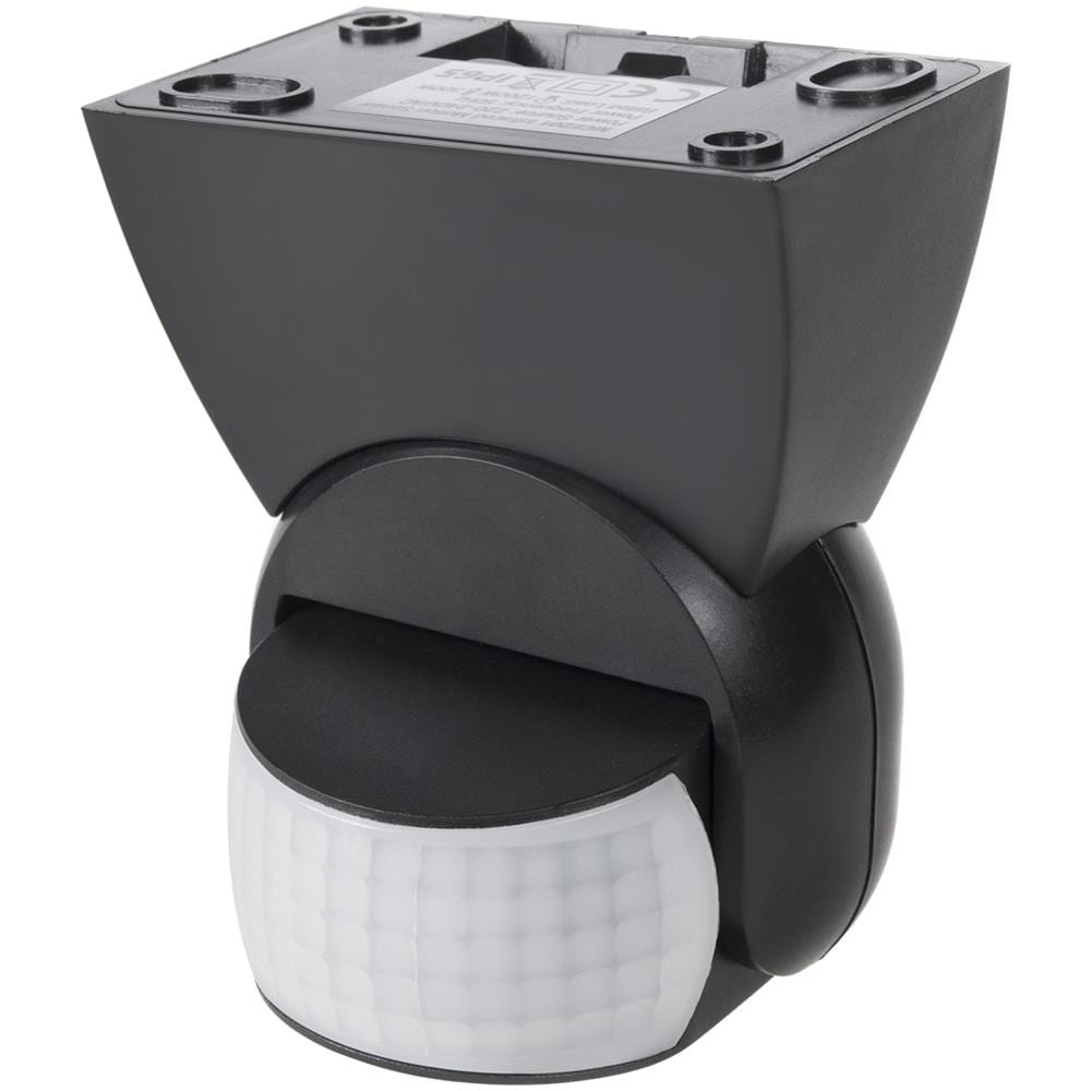Rilevatore Di Movimento A Infrarossi Pir Moderno Energy Mce201b Gamma 12m Nero Ip65 - Foto 3