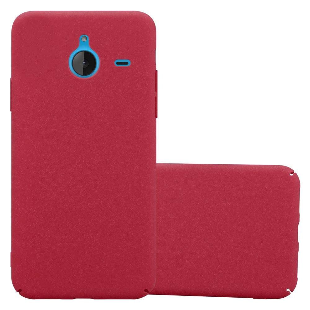 Custodia Compatibile Con Nokia Lumia 640 Xl In Frosty Rosso - Hard Case Coperchio Protettivo In Frosted Look Contro I Graffi E Gli Urti - Foto 1