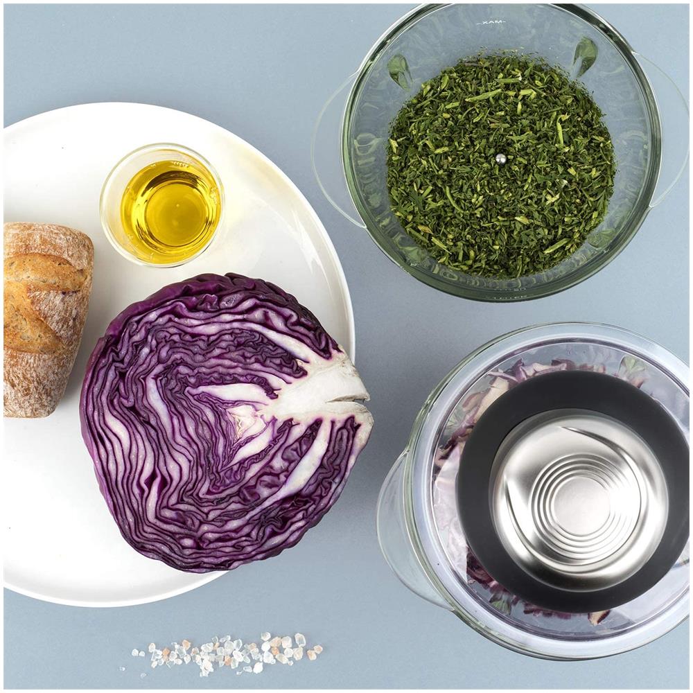 Tritatutto LEO9 Capacità 1 L Potenza 320 W Colore Nero  - Foto 7