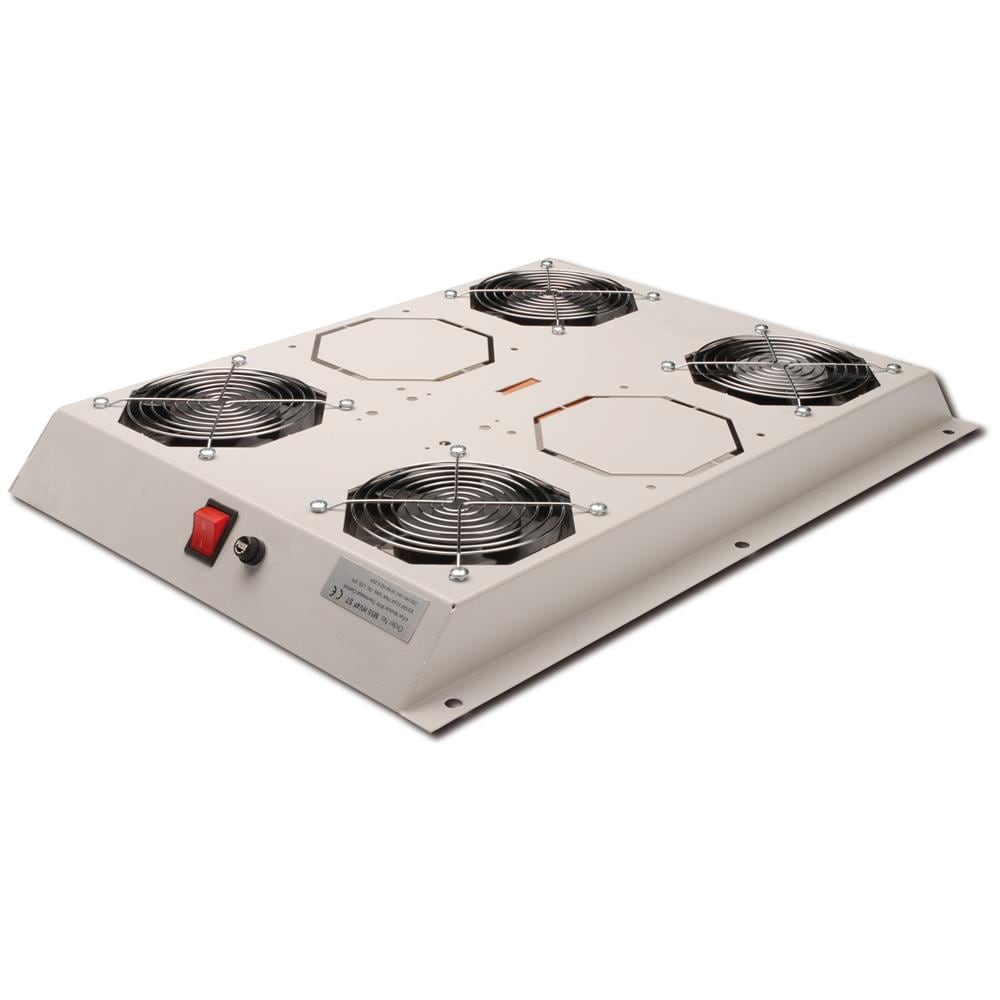 Ventola per Armadio Rack Nero DN-19 FAN-4-SRV - Foto 1