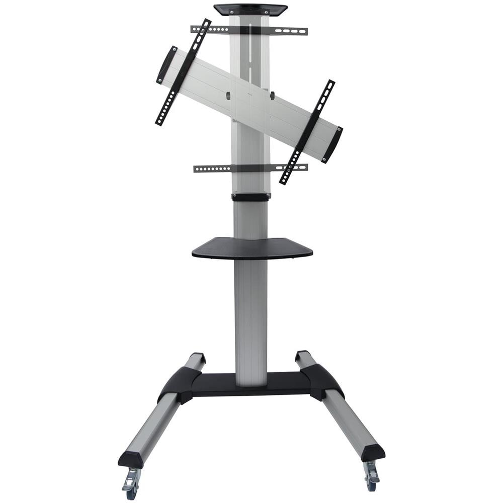 Carrello Espositore Per Ufficio, Manovella, 37 ""-70"", 50 Kg, Porta Orizzontale - Foto 2