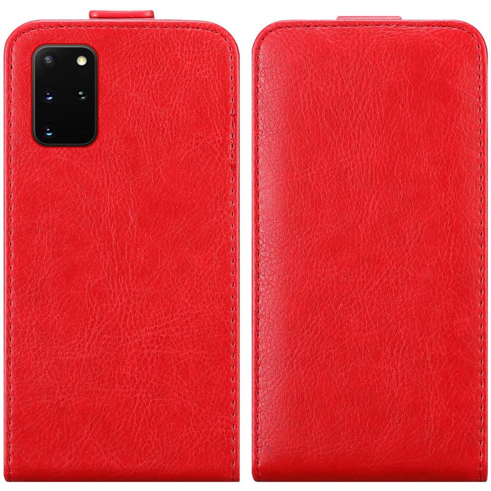 Custodia Compatibile Con Samsung Galaxy S20 Plus In Rosso Mela - Coperchio Protettivo In Design Flip Con Chiusura Magnetica - Foto 8