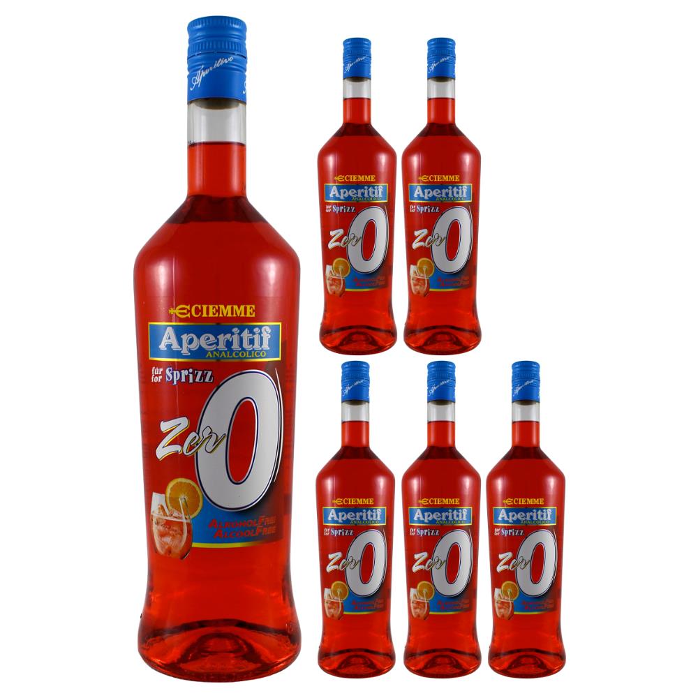 Ciemme Aperitif Analcolico Zero Per Sprizz 6 Bottiglie Da 1 Litro - Foto 1