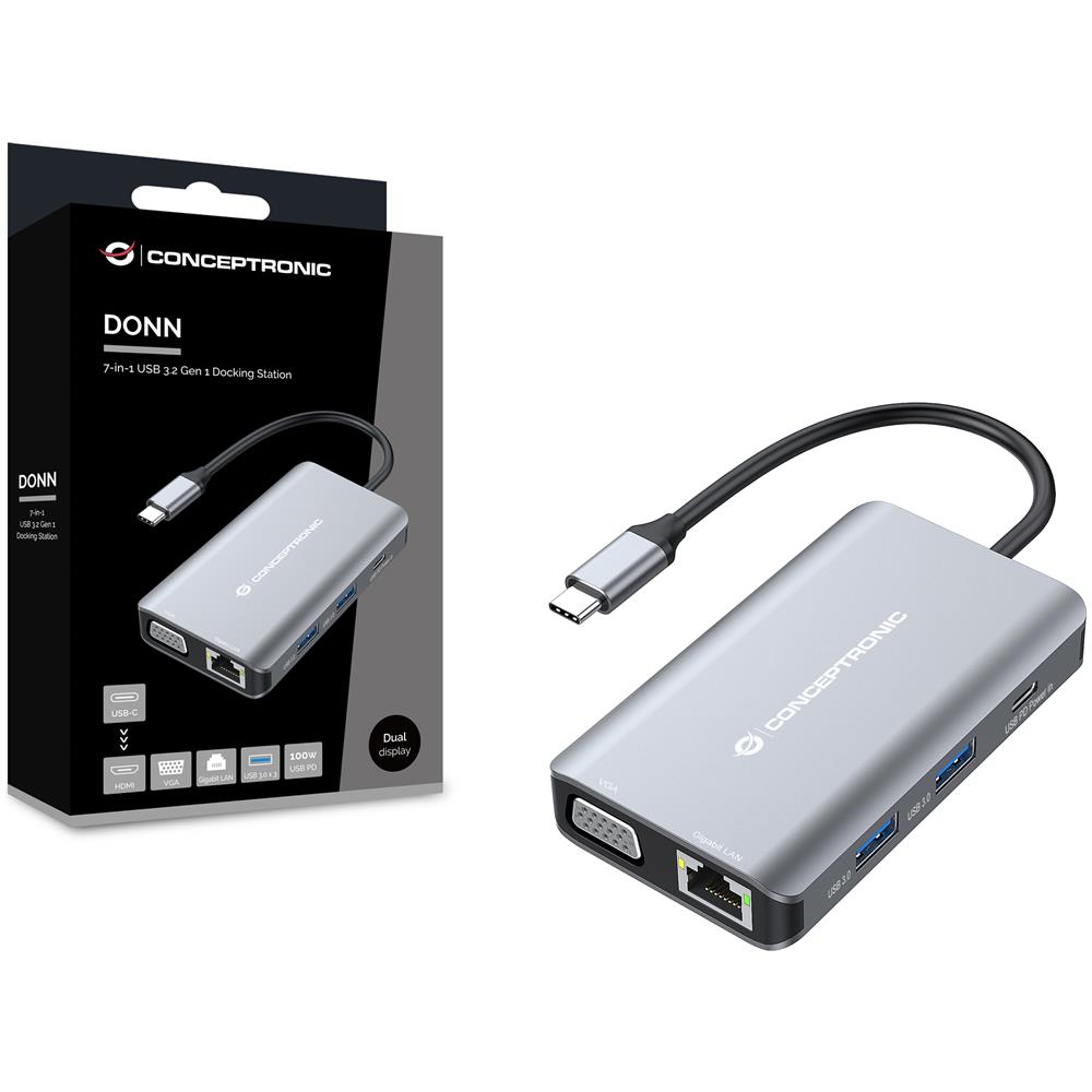 7-IN-1 USB 3.2 GEN 1 DOCKING STATIO - Foto 2
