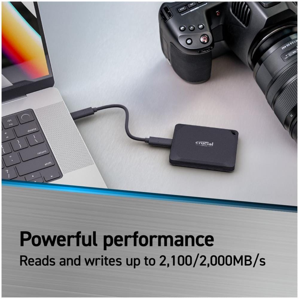 SSD X10 Pro 2TB Interfaccia USB 3.2 Gen 2 2x2 (20 Gb /s) Compatibile Windows Mac Android iPad PC Linux - Foto 2