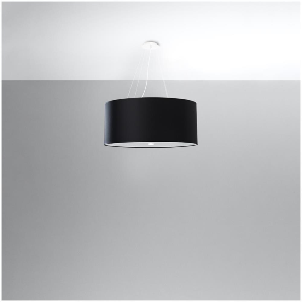 Lampadario Otto 60 Nero Sl. 0788 - Minimalista Lampadari Nero 115x60x60 Cm - Foto 2