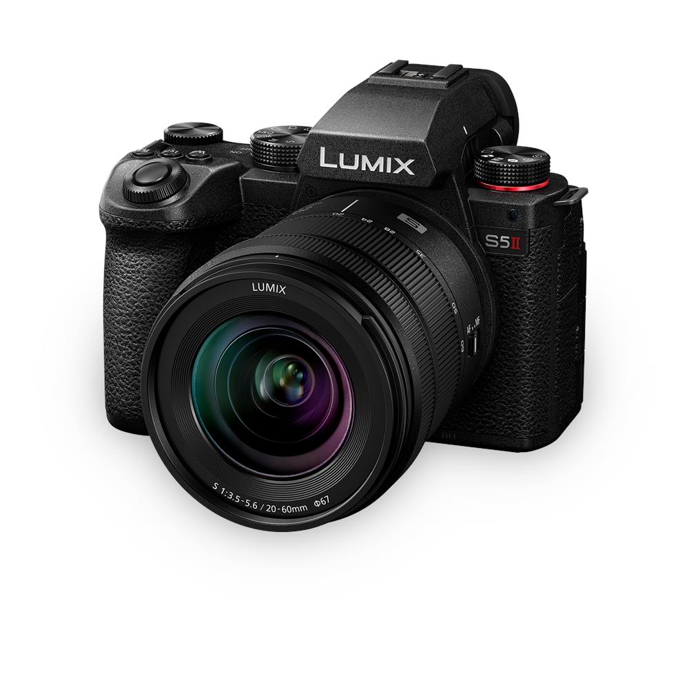 Lumix S5II + S 20-60MM F3.5-5.6 MILC 24,2 MP CMOS 12000 x 8000 Pixel Nero - Foto 1