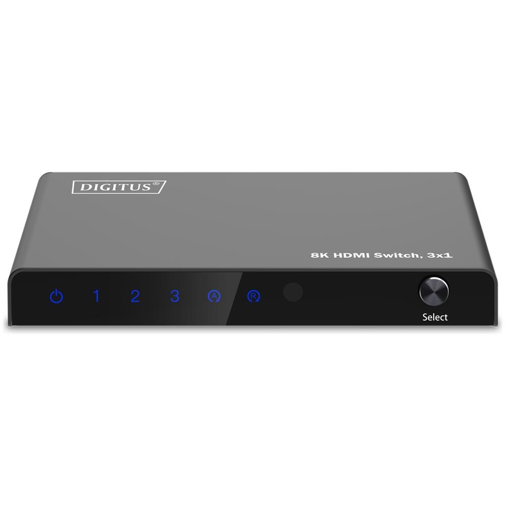 Switch DS-55333 3x1 HDMI 8K / 60Hz Ultra HD DTS Nero - Foto 4