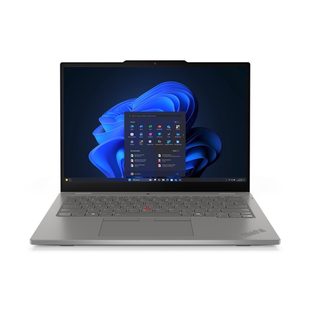 ThinkPad L13 2-in-1 Gen 6 (Intel) Intel Core Ultra 7 255U Ibrido (2 in 1) 33,8 cm (13.3") Touch screen WUXGA 32 GB LPDDR5x-SDRAM 1 TB SSD Wi-Fi 6E (802.11ax) Windows 11 Pro Tedesco Grigio - Foto 2