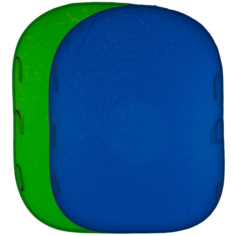 Chromakey Blu / Verde - Fondale ripiegabile 180 x 150 cm - Foto 1
