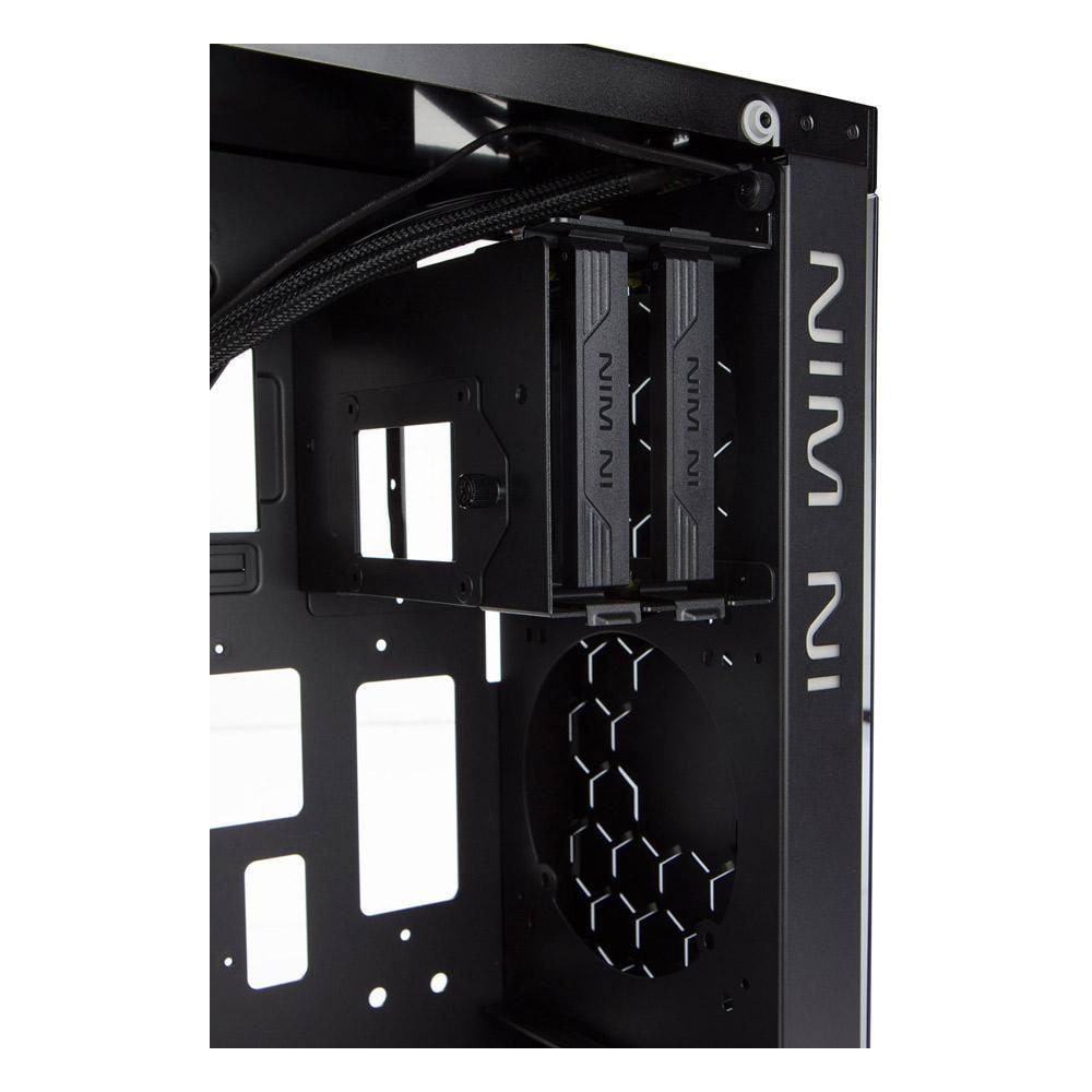 Case 805 Design Middle Tower ATX, Micro-ATX Colore Rosso Finestrato - Foto 4