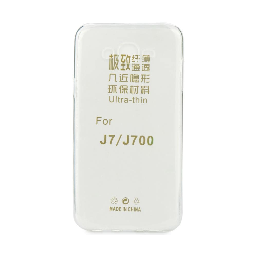 Back Cover Custodia Ultra Slim 0,3mm - Samsung Galaxy J7 Trasparente - Foto 1