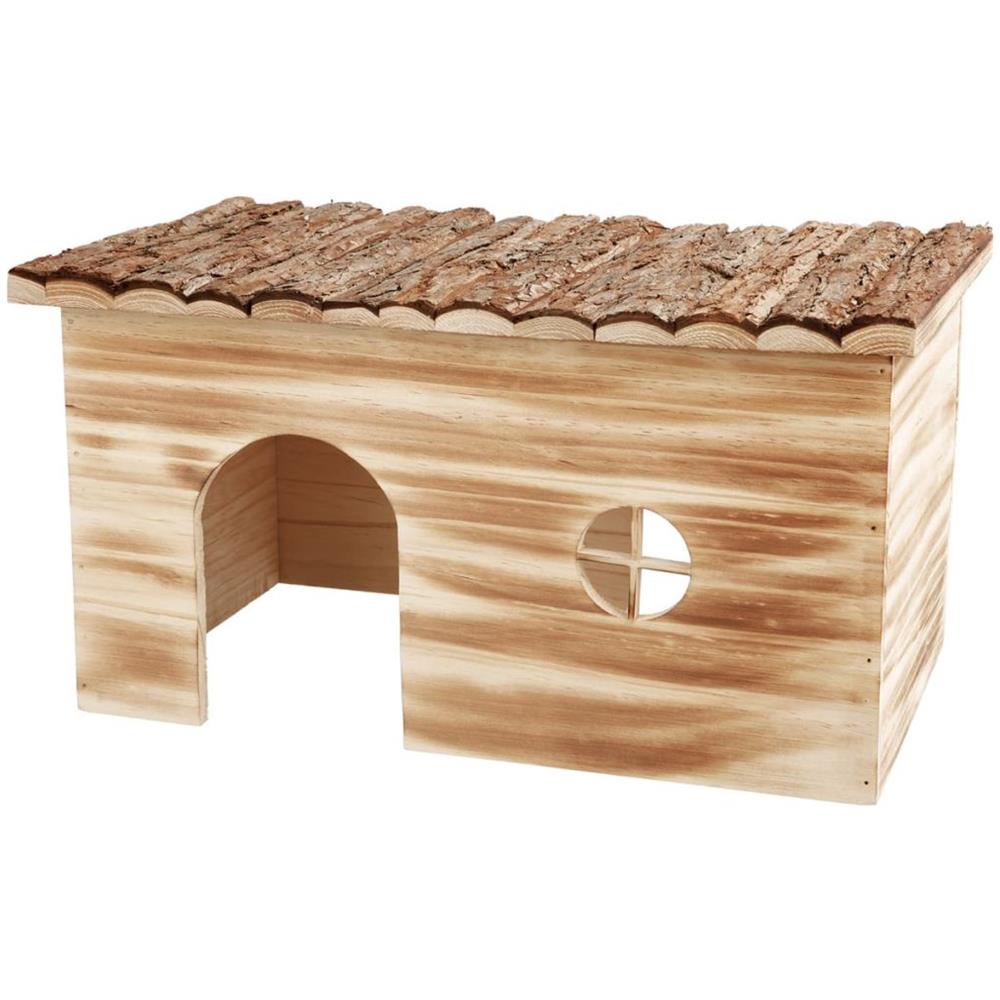 Casa Per Roditori Natural Living Grete 45x24x28 Cm Legno 61975 - Foto 1