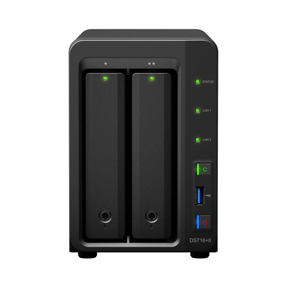 NAS DiskStation DS718+ 2 Slot 2.5" / 3.5" Sata III / 2x Gigabit Ethernet / 3x USB 3.0 / 1x eSATA - Foto 2