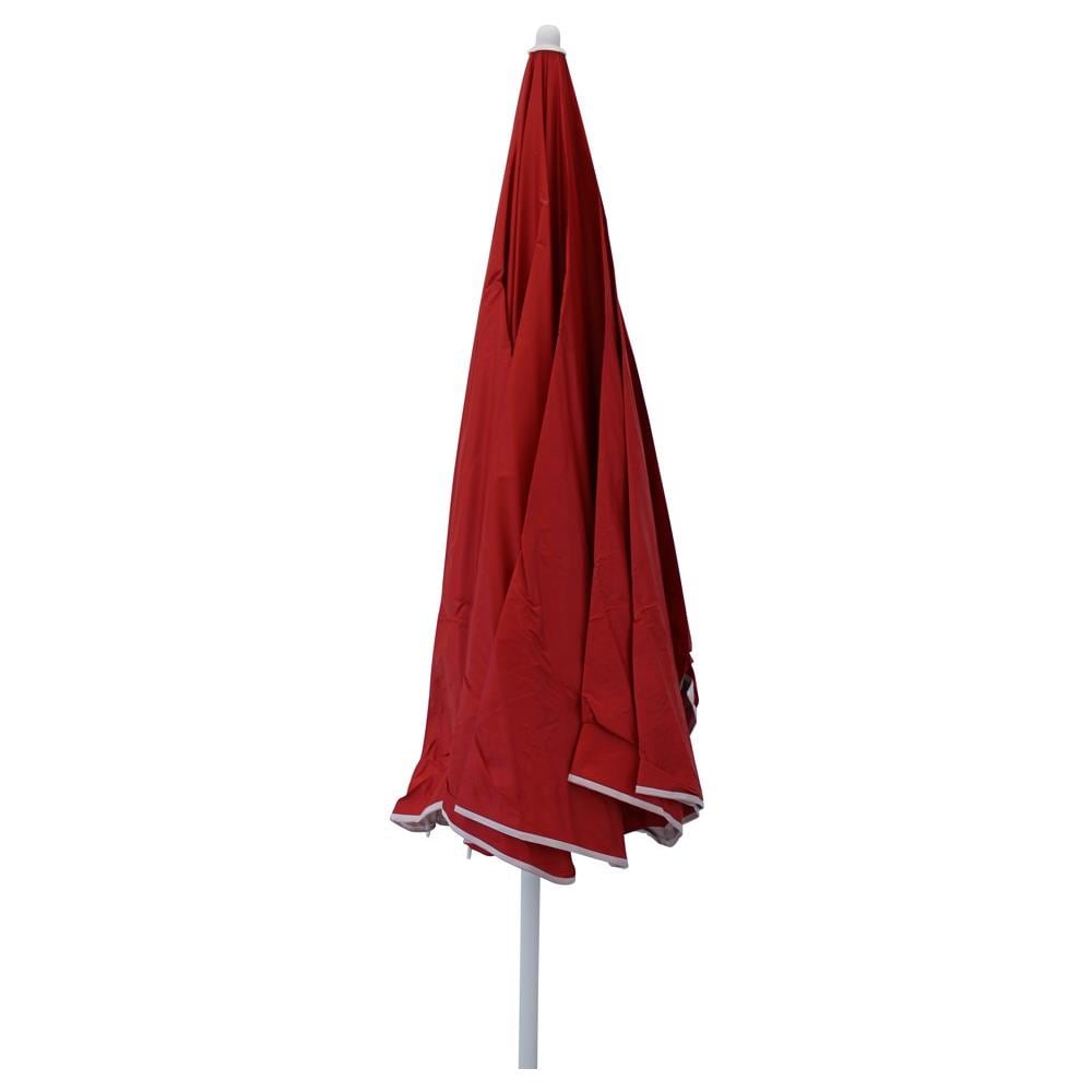 Ombrellone Spiaggia Nylon Protezione Uv Ø 1,8 M Per Campeggio Spiaggia Mare Piscina Giardino - Foto 2