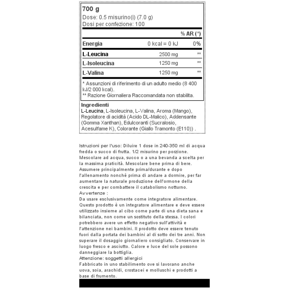 Bcaa Xpress 1.54 Lbs (700g) - - Bcaa, Amminoacidi - Mango - Foto 2