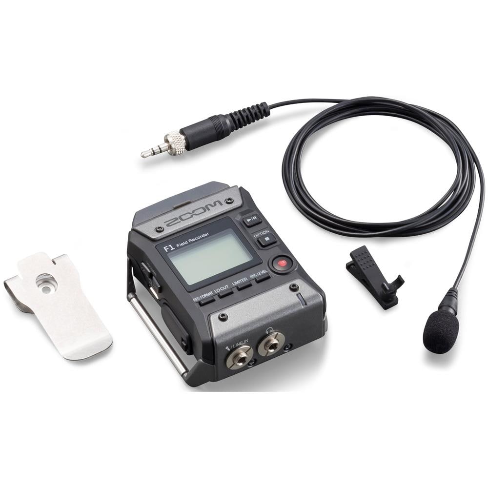Field recorder con microfono lavalier F1-lp - Foto 1