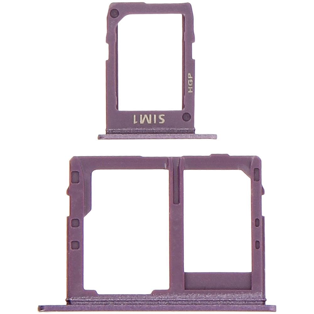 2x Slot Scheda Nano Sim + Microsd Galaxy J6 - Viola - Foto 2