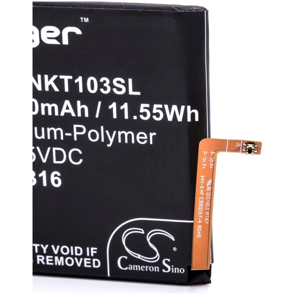 Litio-polimeri Batteria 3000mah (3.85v) Per Cellulari E Smartphone Come Nokia He317, He335 - Foto 2