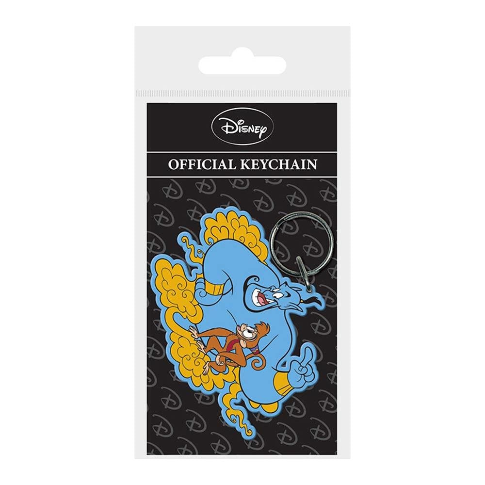 Aladdin (genie And Abu) Rubber Keychain (portachiavi)  - Foto 1