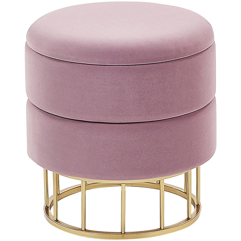 Pouf Contenitore Rosa Elgin - Foto 1