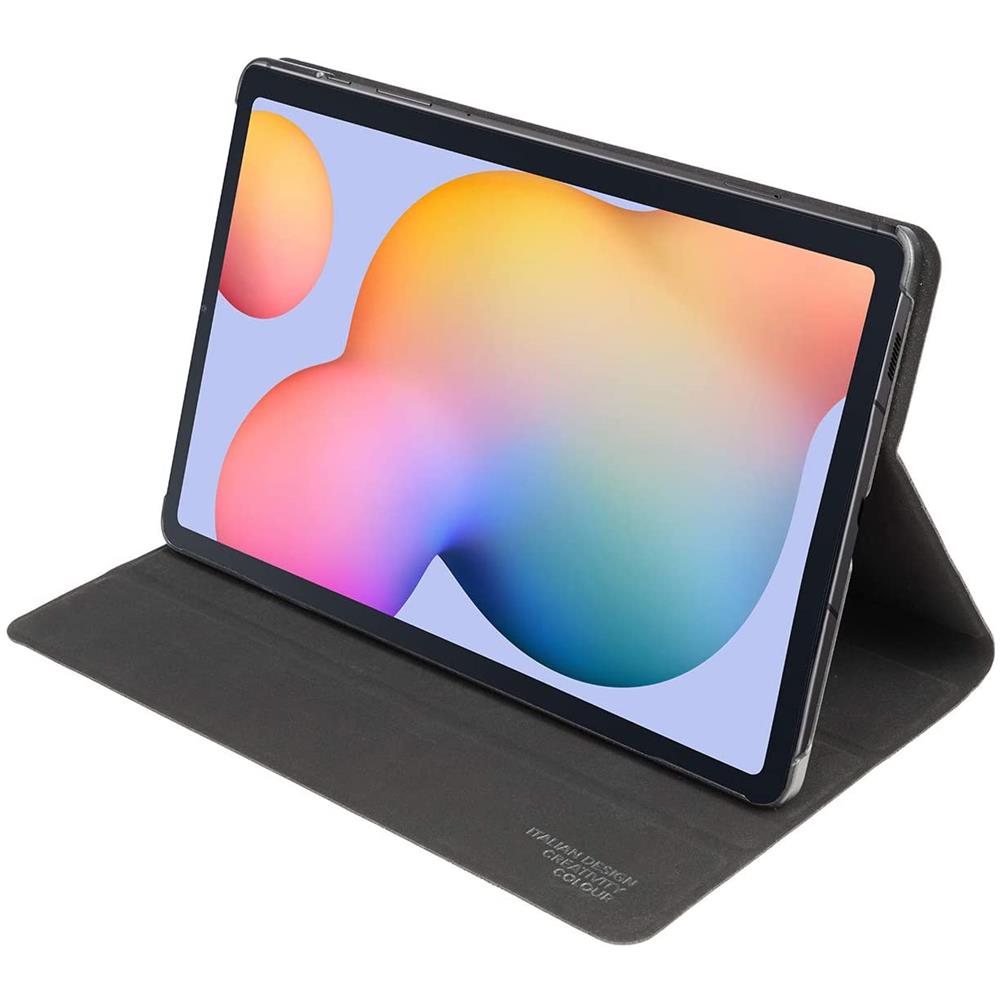 Custodia Gala per Galaxy Tab S6 Lite (10.4") in Ecopelle Colore Rosso - Foto 4