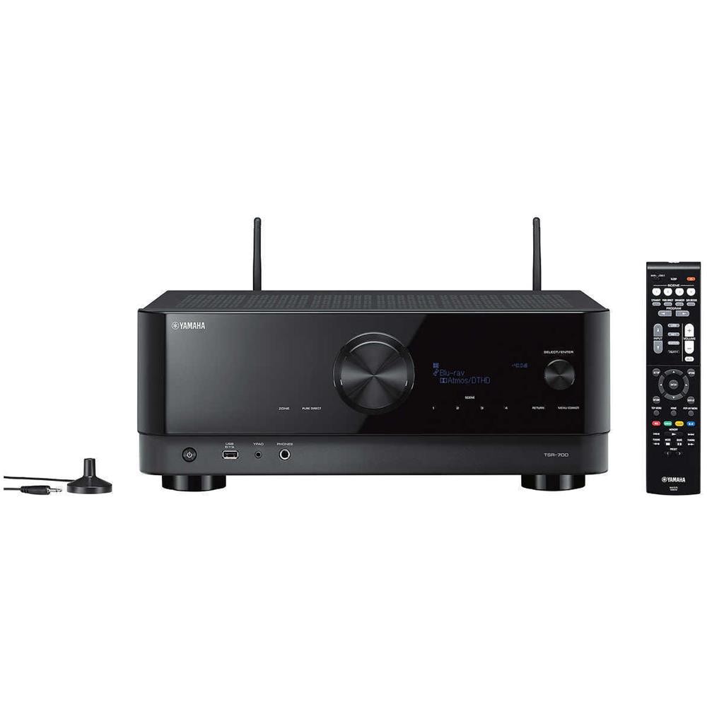 Sintoamplificatore AV 7.2 Canali TSR-700 Potenza 7x 100 W 7 Ingressi / 1 Uscita HDMI Wi-Fi / Bluetooth / AirPlay - Nero - Foto 1