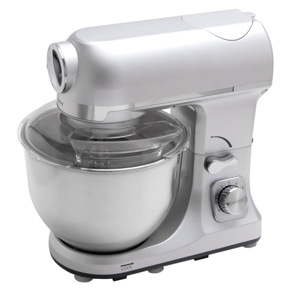 Robot Multifunzione 5l 1000w Argento Con Tritatutto E Frullatore 1,5l In Vetro - Robimix Silver - Foto 6