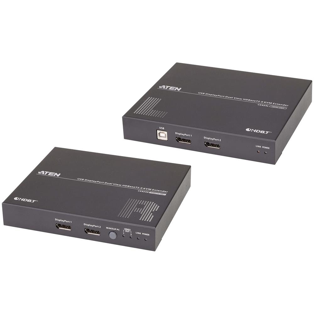 Estensore KVM USB DisplayPort Dual View HDBaseT™ 2.0 (4K a 100 m per visualizzazione singola) - Foto 1