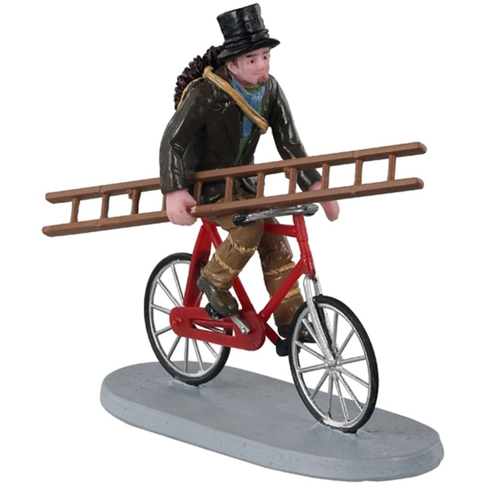 Travelling Chimney Sweep Lemax Decorazione Natale Multicolore - Foto 1