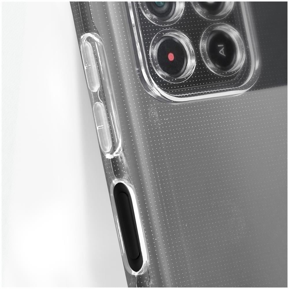 Cover Silicone Xiaomi Poco M4 Pro 5g + Vetro Temperato Bordo Nero - Foto 2
