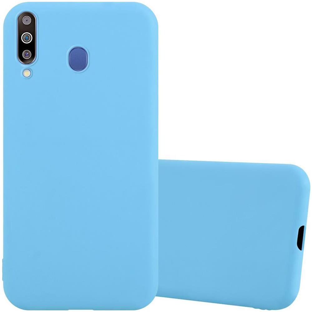 Custodia Compatibile Con Samsung Galaxy M30 / A40s In Candy Blu - Coperchio Protettivo In Silicone Tpu Flessibile - Foto 1