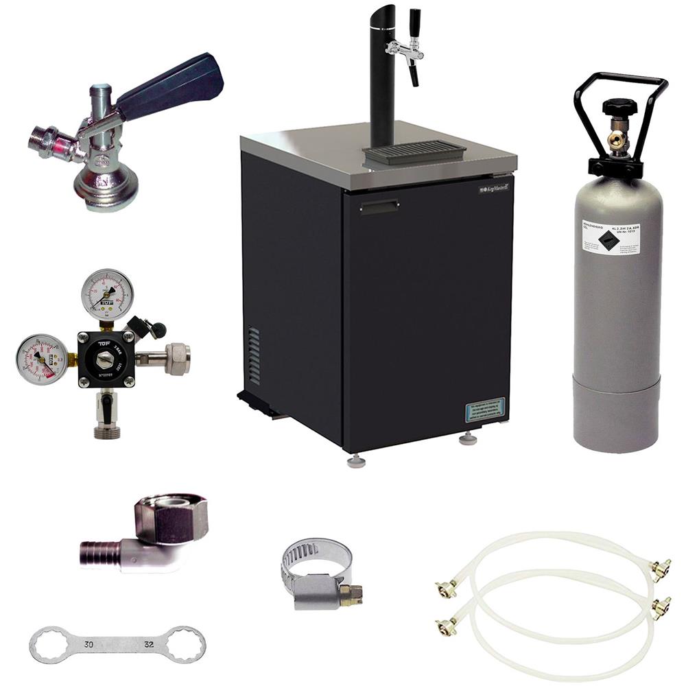 Set Completo - Spillatore Birra (barra Di Birra) - Incl Colonna Birra E Rubinetto Birra Con Compensatore - Foto 1