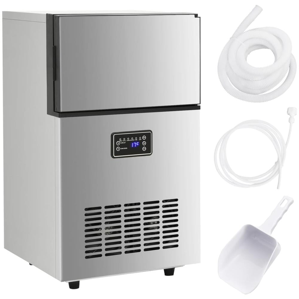 Macchina per Ghiaccio Argento 45 kg / 24 h - Foto 1