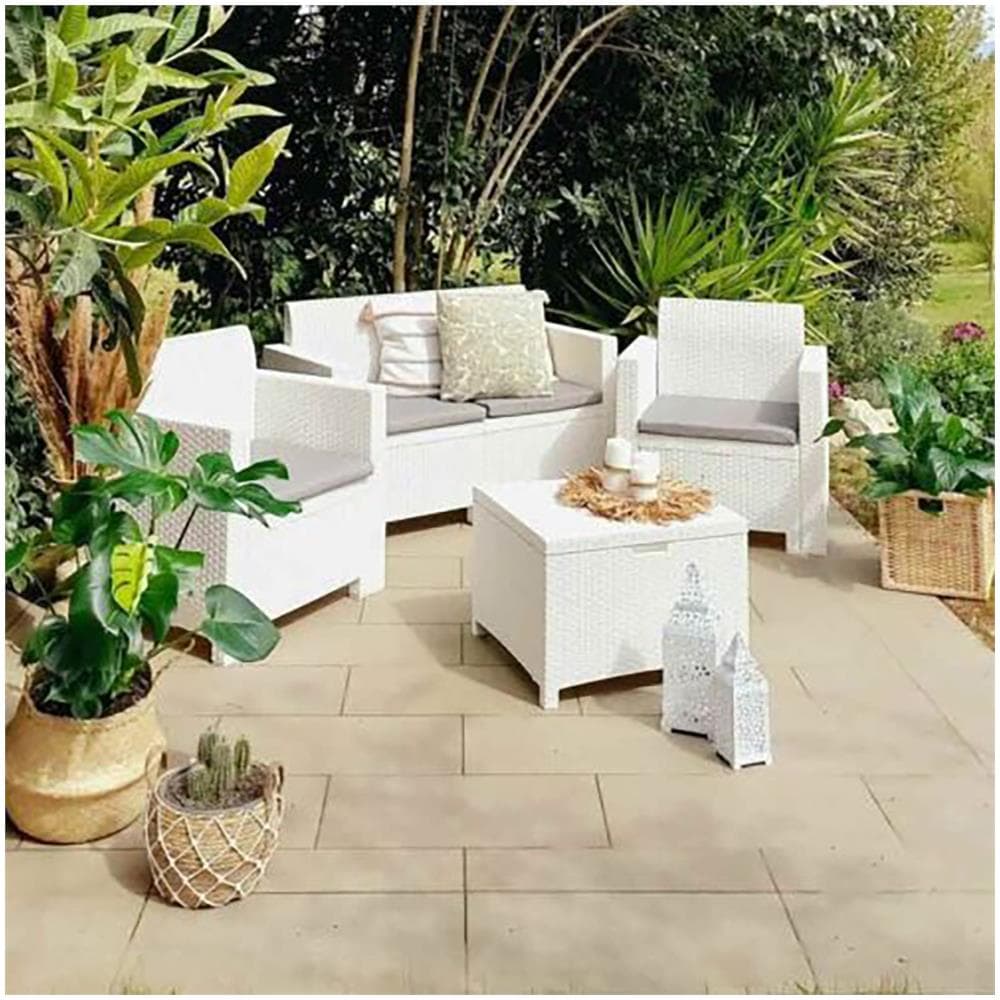 Rattan Sintetico Salotti Da Giardino Rattan In Rattan Sintetico