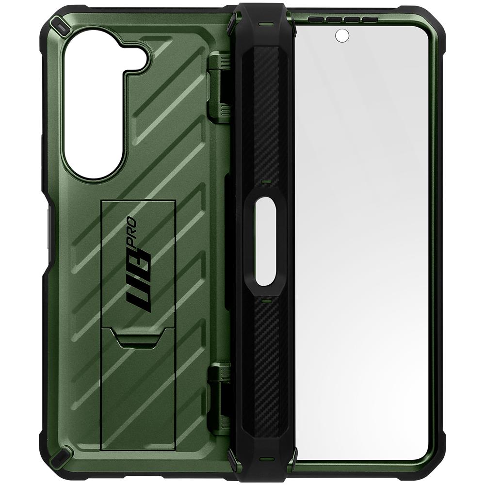 Cover Per Samsung Galaxy Z Fold5 Multistrato Unicorn Beetle Pro Verde - Foto 1