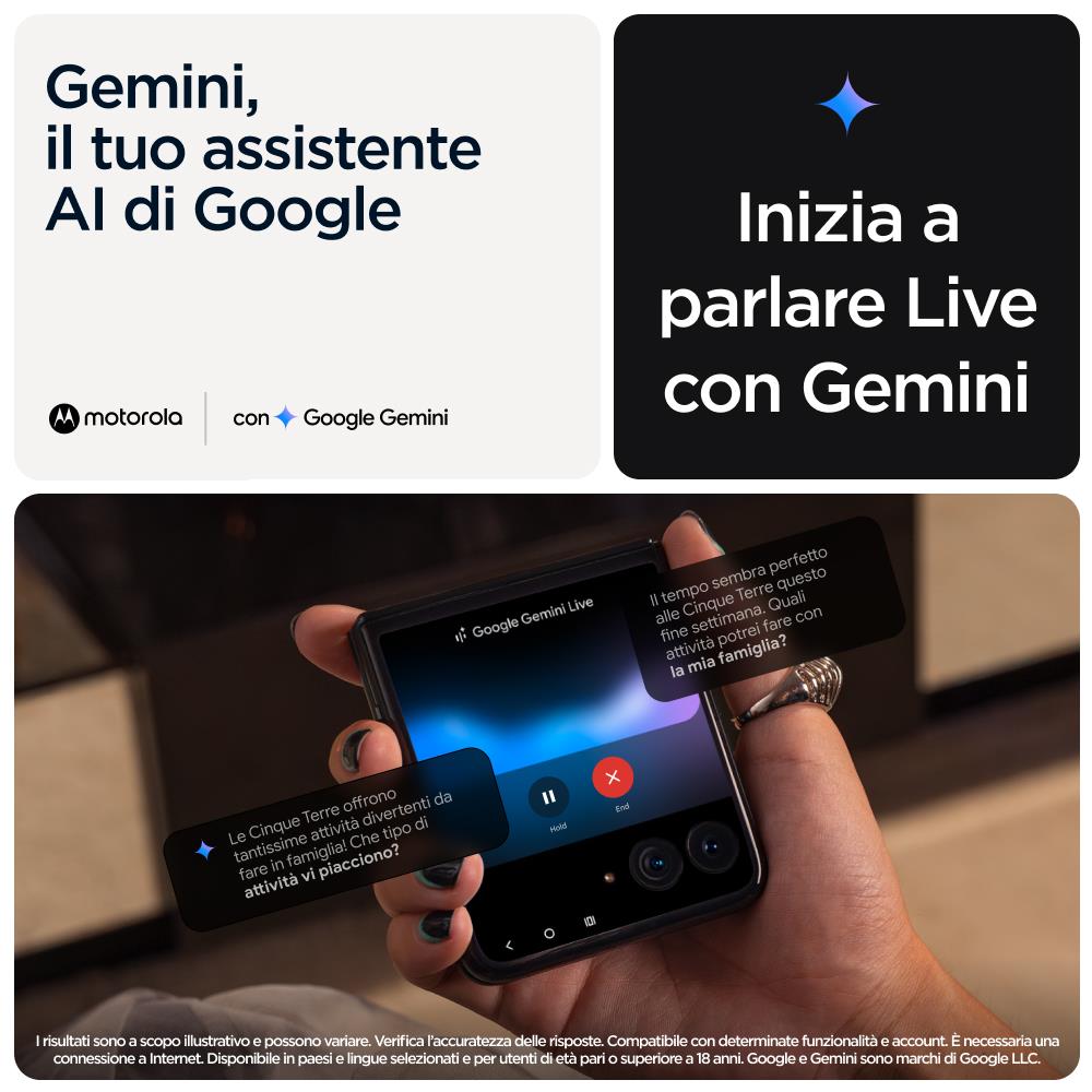 Moto Razr 60 Ultra 5G AI 512GB 16GB Ram Display 6.96" / 4" pOLED Main Camera 50MP NanoSIM+eSIM USB Type C Android 15 Snapdragon 8 Elite 4700mAh Pantone Rio Red - Foto 41