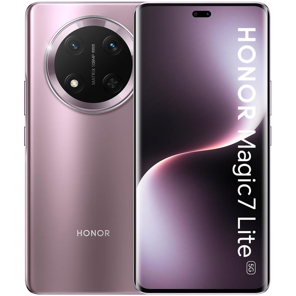 Magic7 Lite 5G 256GB 8GB Ram Display 6.78" Main Camera 108MP Snapdragon 6 Gen 1 Android 14 6600mAh Titanium Purple - Foto 1
