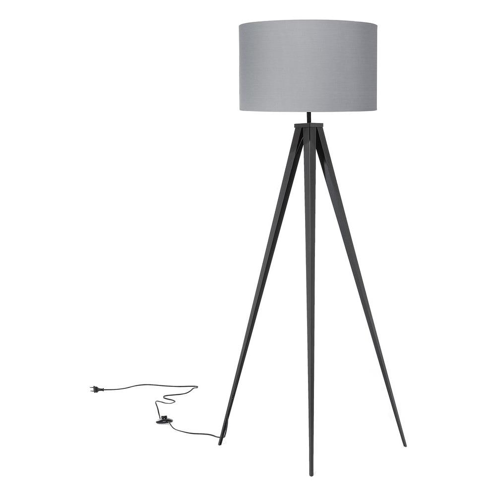 Lampada Da Pavimento Moderna Grigia Stiletto - Foto 1