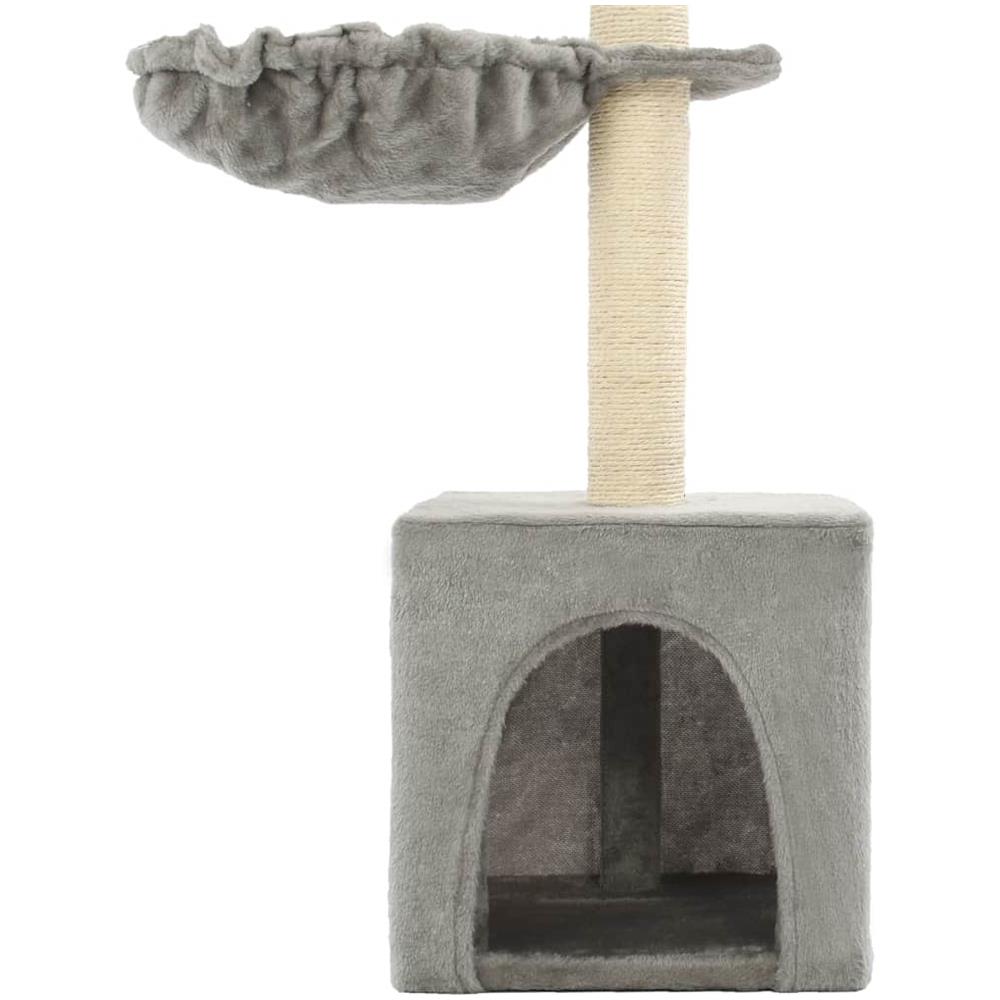 Albero Per Gatti Con Tiragraffi In Sisal 105 Cm Grigio - Foto 5