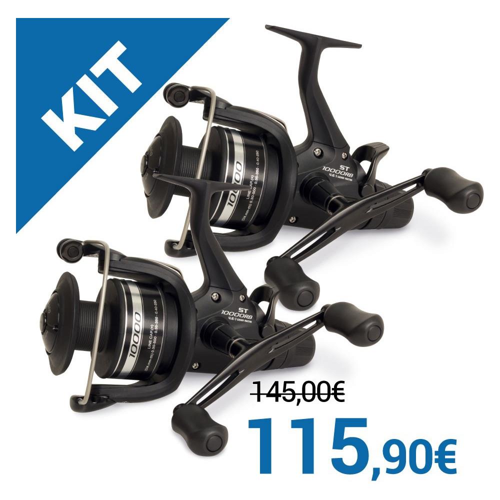 Kit 2 Mulinelli Baitrunner St10000 Rb - Taglia: Unica - Colore: Nero - Foto 1