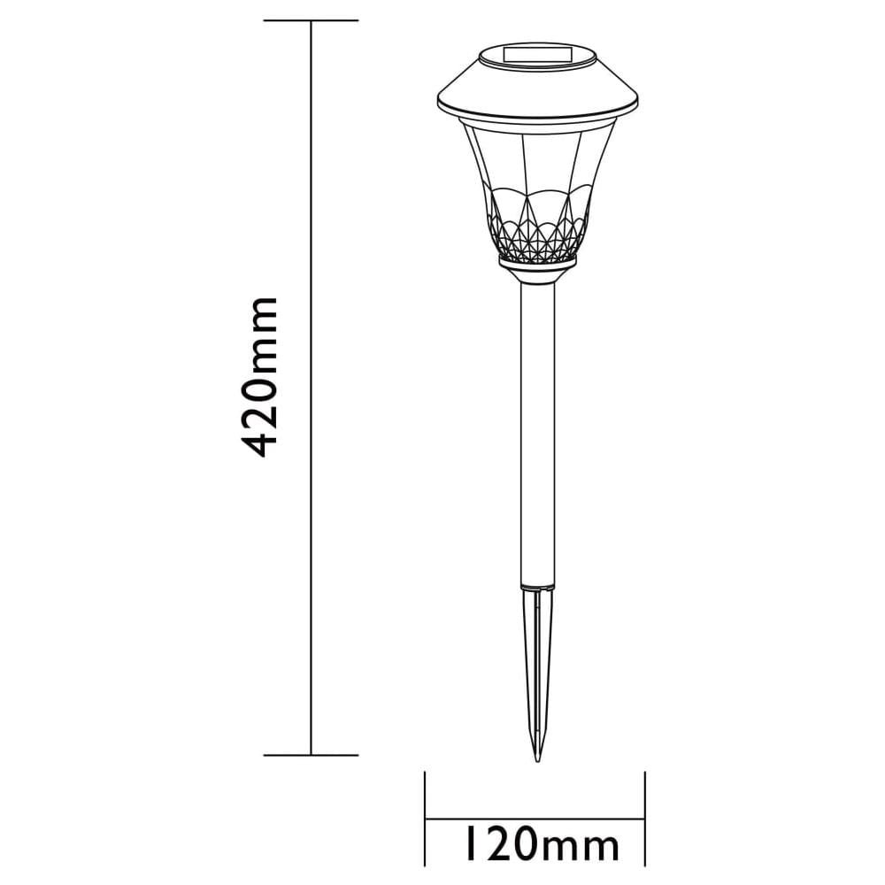 Set Completo Di Luci Solari Da Giardino A Led 3 Pz Tropez - Foto 4