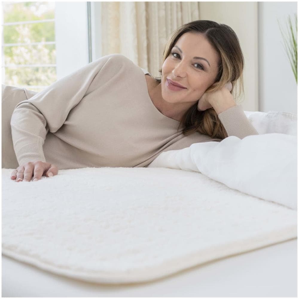 Coperta Riscaldata In Pile (maxi) Hu 672 0,8x1,5 M Bianca - Foto 2