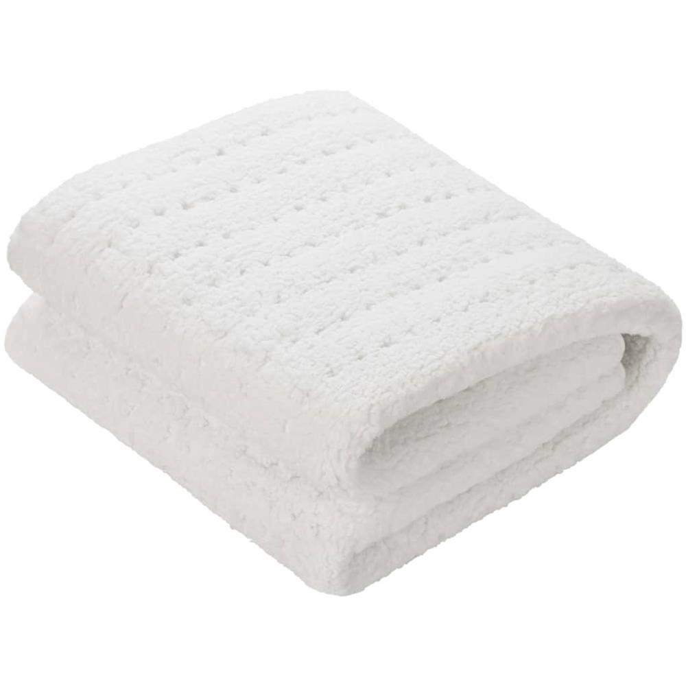 Coperta Riscaldata In Pile (maxi) Hu 672 0,8x1,5 M Bianca - Foto 3