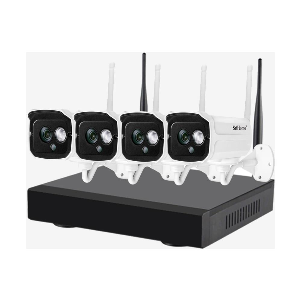 Kit Wifi Nvs001 2 Megapixel H265 4 Canali - Foto 1