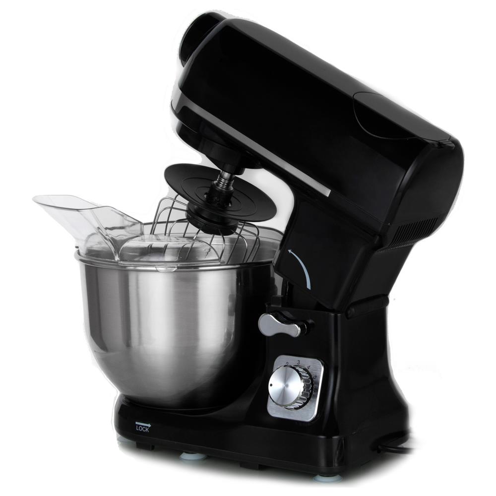 Robot Multifunzione 5l 1000w Nero Con Tritatutto E Frullatore 1,5l In Vetro - Robimix Noir - Foto 2